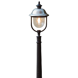 Path luminaire PARMA with roof from stainless steel, E27 max. 75W