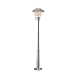 Path luminaire MODENA, E27 max. 60W, galvanised steel / clear glass