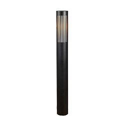 Luminaire d'allées PISTOIA E27 IP54, noir gradable