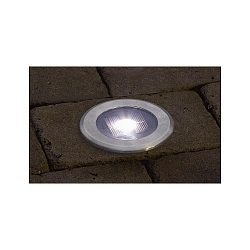 Projecteur encastr� version pour montage encastr� IP44, acier inoxydable, transparent