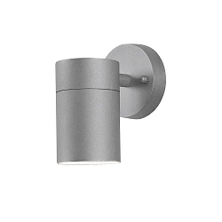 Luminaire mural d'extérieur MODENA GU10 IP44, gris, transparent