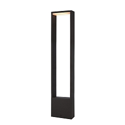 Outdoor LED floor luminaire CATA VI, IP54, H 100cm, 4W 3000K 170lm 120°, Alu Druckguss, Anthrazit