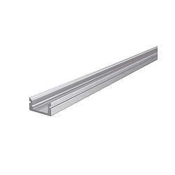 Profil en U AU-01-08 plat argent