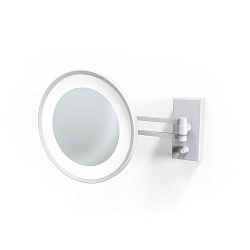 Miroir avec éclairage BS 36 LED 3 fois IP 44, blanc mat