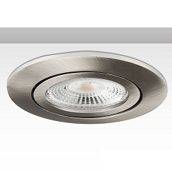 Cadre de montage rond, pivotant, nickel