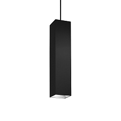 Luminaire à suspension BOX 3.0 langue, avec câble ouvert GU10 IP20, noir  gradable