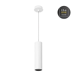 Luminaire � suspension PIPE 30CM cylindrique, langue GU10 IP20, blanche gradable
