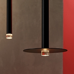 Luminaire à suspension CANDLE 1 LED IP20, noir