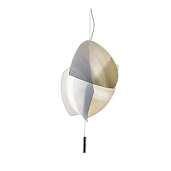 Luminaire à suspension VOILES BIG LED IP20, chrome gradable