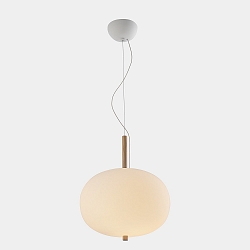Luminaire à suspension ILARGI LED IP20, blanche gradable