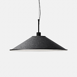 Luminaire � suspension SHOEMAKER LED pour VDU, contr�lable par DALI, r�glable IP20, anthrazit gradable