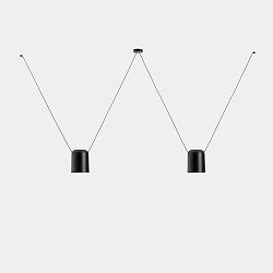 Luminaire à suspension ATTIC 2 à 2 flammes E27 IP20