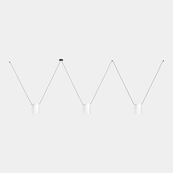 Luminaire à suspension ATTIC 3 3 flammes E27 IP20