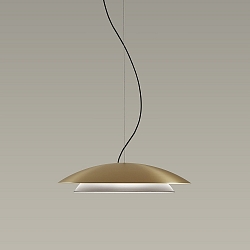 Luminaire à suspension NOWAY BIG LED IP20, or mat