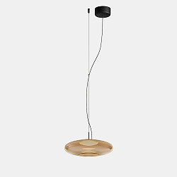 Luminaire à suspension PLAT SURFACE (PHASE) avec abat-jour, CCT Switch, réglable, avec diffuseur IP20
