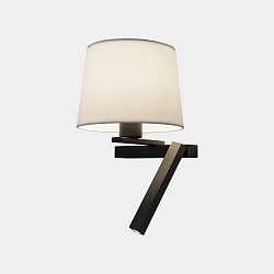 Applique et plafonnier HALL SLIM LED E27, ecran excl, noir