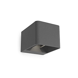 Applique et plafonnier WILSON SQUARE LED haut bas, r�glable, on/off IP65, anthrazit 
