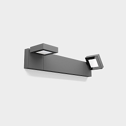 wall and ceiling luminaire MODIS LED 2 flames, switchable IP66