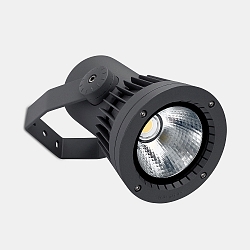 Projecteur d'extérieur HUBBLE COB LED pivotant IP65, gris gradable