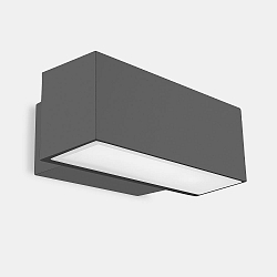 Luminaire mural AFRODITA LED commutable IP66, anthrazit