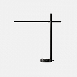 Lampe de table TUBS LED, noir  gradable