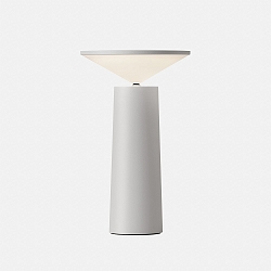 Lampe de table COCKTAIL LED avec variateur tactile, conique IP20, blanche gradable