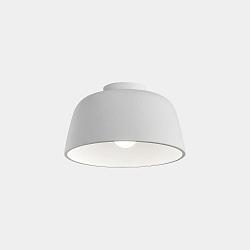 wall and ceiling luminaire MISO Ø 285MM E27 IP20, white matt dimmable