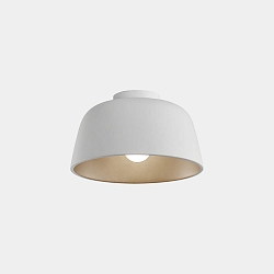wall and ceiling luminaire MISO Ø 285MM E27 IP20, white matt dimmable