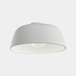 Applique et plafonnier MISO Ø 433MM E27 IP20, blanc mat gradable