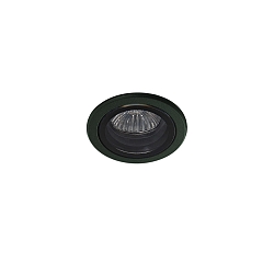 recessed luminaire EKO DOWNLIGHT LED down, round, rigid IP66, black dimmable 6,1W 369lm 3000K 24� CRI > 80