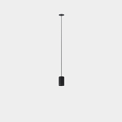Luminaire à suspension IRIS PENJANT TRIMLESS contrôlable par DALI IP20, noir gradable
