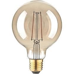 Globe de filament d'ampoule G95 GOLD commutable G95 clair E27 4,5W 400lm 1800K 320� CRI 80-89 