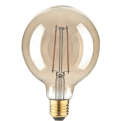 Globe de filament d'ampoule G125 GOLD commutable G125 clair E27 4,5W 400lm 1800K 320� CRI 80-89 