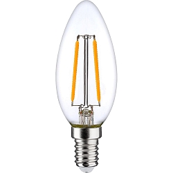 Ampoule � filament forme bougie C35 E14 2,5W 250lm 2700K 320� CRI 80 