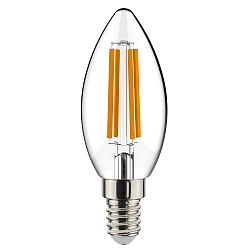 Ampoule � filament forme bougie C35 E14 4,5W 470lm 2700K 320� CRI 80 