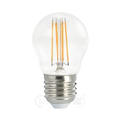Ampoule � filament forme de gouttes P45 E27 4,5W 470lm 4000K CRI 80 