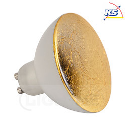 LED mirror-head lamp StepDim, 7cm, GU10 5W 2700K 350lm, dimmable, gold