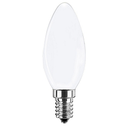 Ampoule � filament forme bougie WHITE C35 E14 6,5W 810lm 4000K 320� CRI 80-89 
