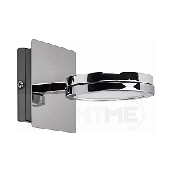 Luminaire de miroir AQUA ONNA � 1 flamme, CCT Switch, commutable GX53 IP44, chrome, scintillant 