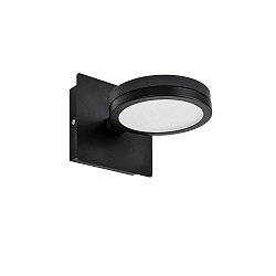 Luminaire de miroir AQUA ONNA à 1 flamme, CCT Switch, commutable GX53 IP44, noir mat 