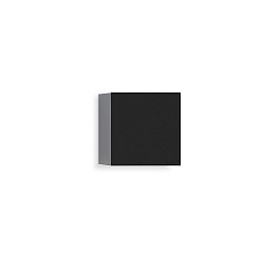 outdoor wall luminaire ARCA W100 IP65, black dimmable