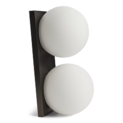 Applique et plafonnier PALLA MINI IP20, titane gradable