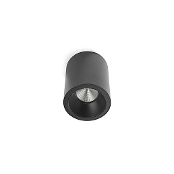 Luminaire de plafond TUBE CEILING LED IP20, noir gradable