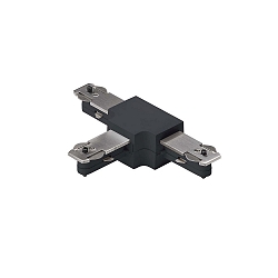 Connecteur en T monophas� DESIGNLINE, noir 