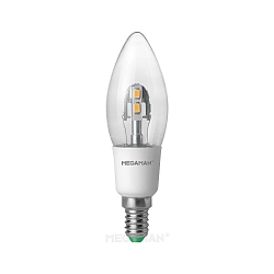Lampe en forme de bougie LED C35 E14 3W 250lm 2800K 330° CRI 80 