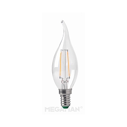 Bougie filament illuminant windblast C35 E14 3W 250lm 2700K 360° CRI 80 