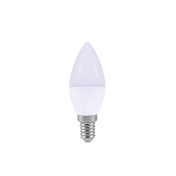 Lampe en forme de bougie LED C37 E14 5,5W 500lm 2700K 280° CRI 80-89 