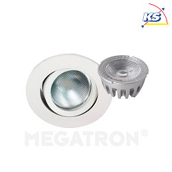 Downlight DECOCLIC rond, Dim-To-Warm IP23, blanche gradable