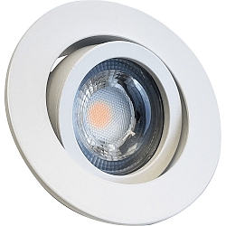 Lumi�re encastr�e DECOCLIC 68MM rond, pivotant, Dim-To-Warm, lot de 1 IP20, blanche gradable 7