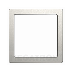 Ouverture PANO DIM CCT SQUARE carr�, fixation magn�tique, acier bross�